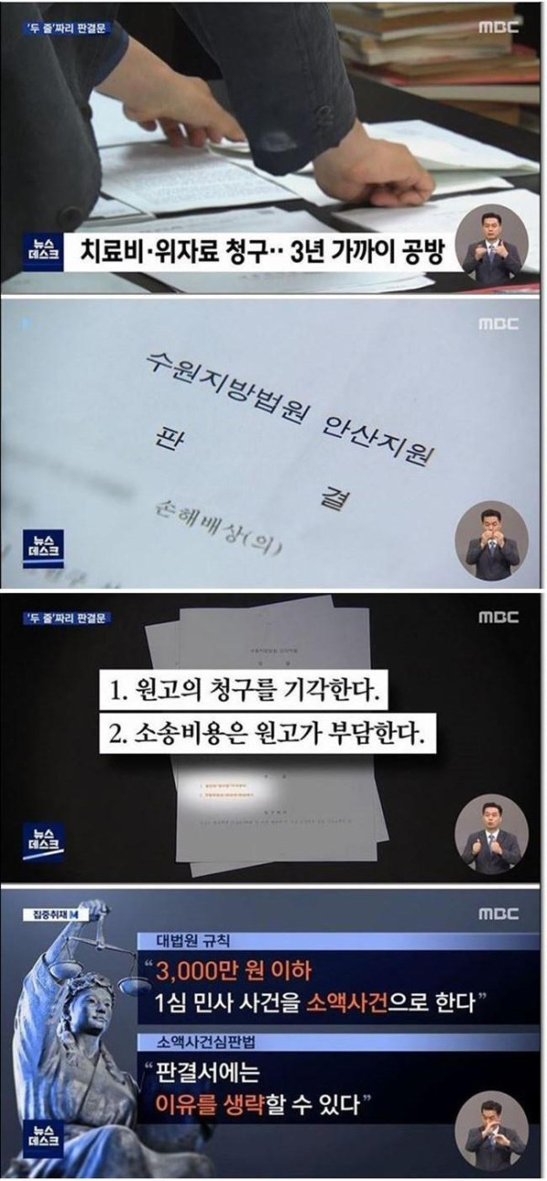 판결 이유도 안 써주는 소액심판